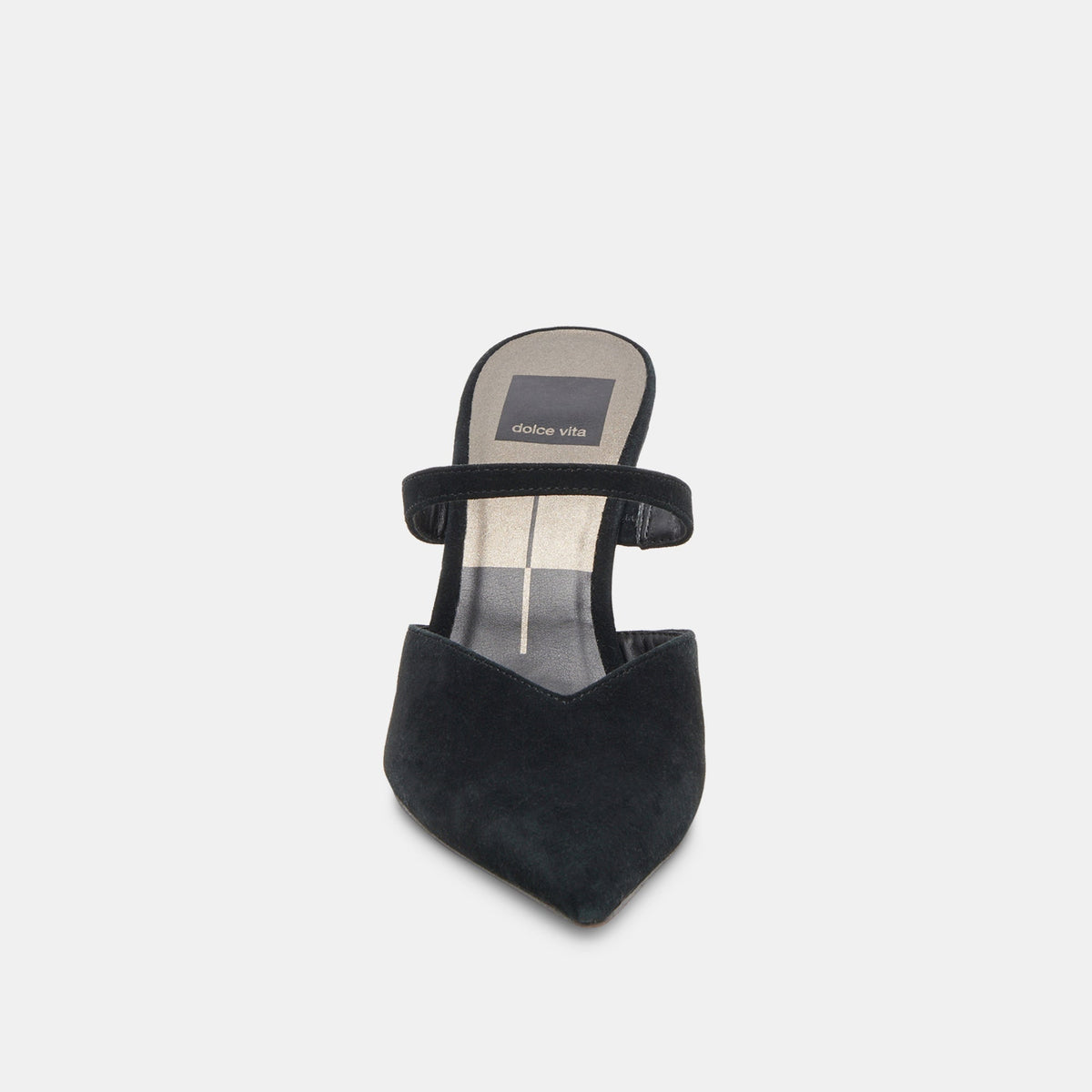 KANIKA WIDE HEELS ONYX SUEDE
 – Dolce Vita | Dolce Vita
