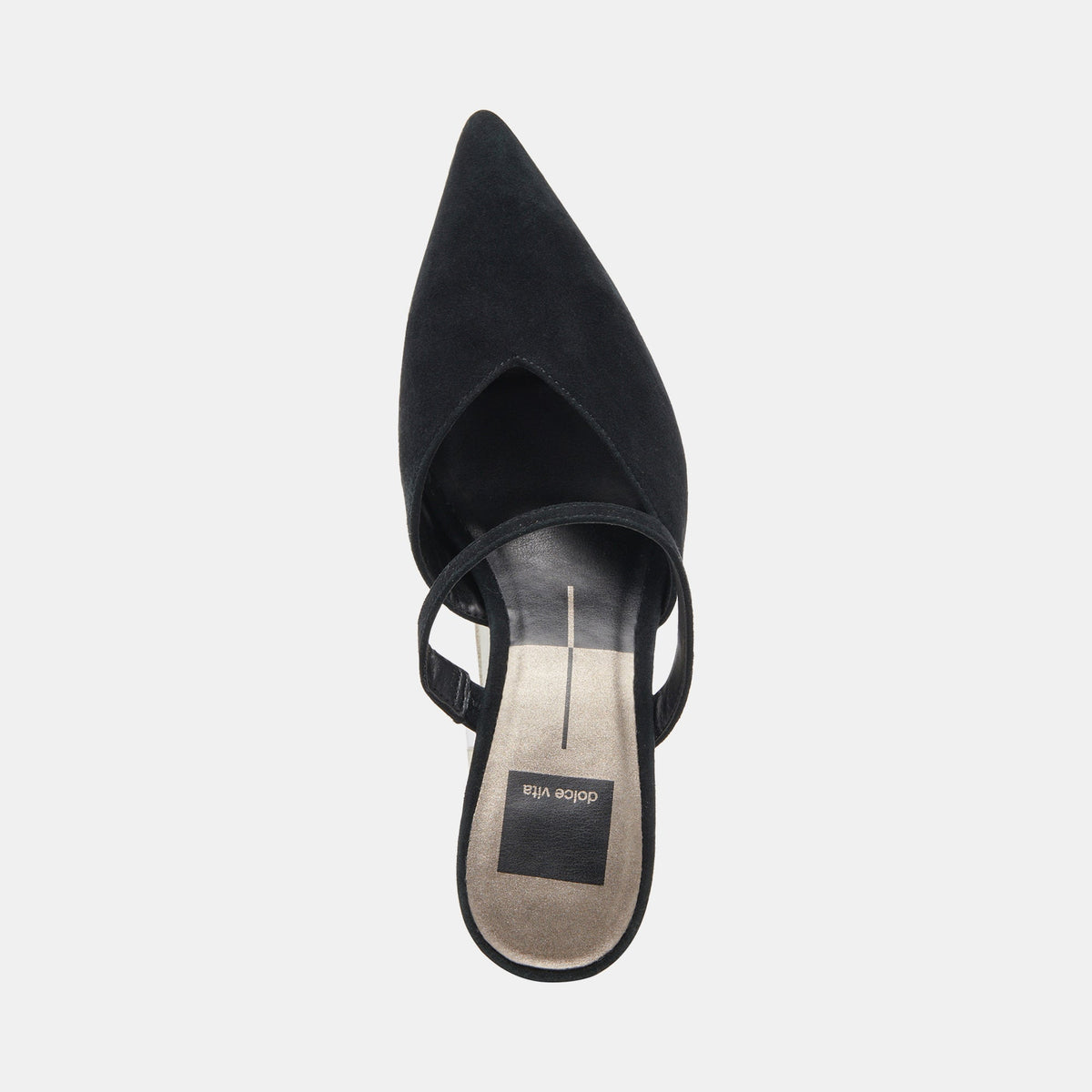 KANIKA WIDE HEELS ONYX SUEDE
 – Dolce Vita | Dolce Vita