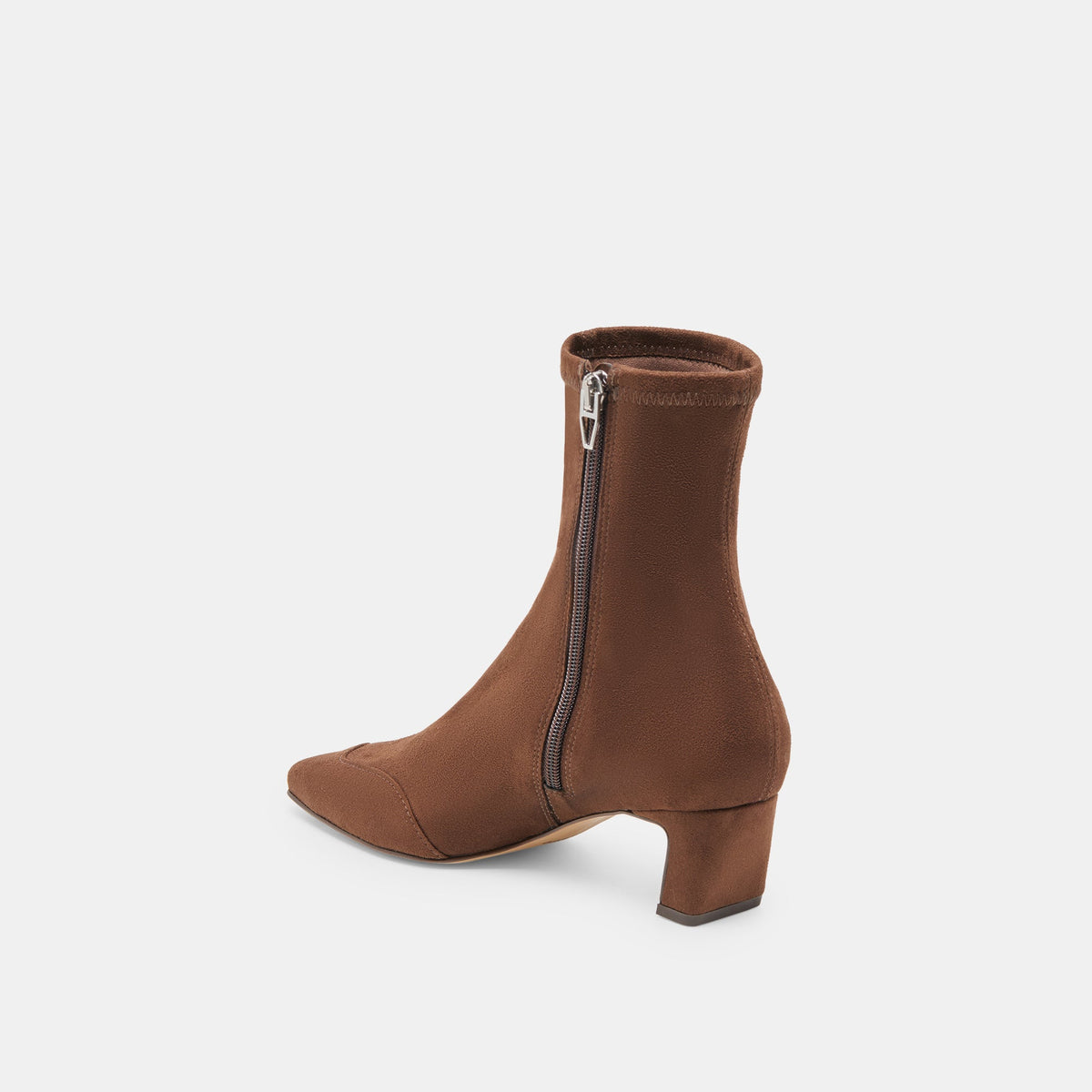 Anika Wide Dk Brown Stella Suede Boots | Dolce Vita