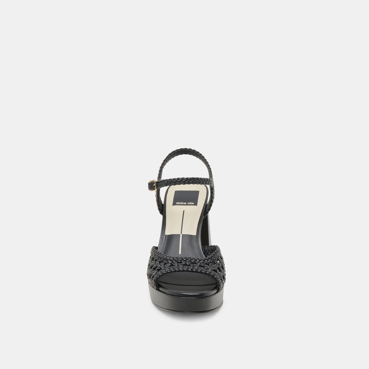 PEYTEN WIDE HEELS BLACK WOVEN STELLA
 – Dolce Vita | Dolce Vita