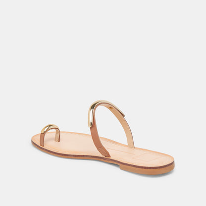 WINK WIDE SANDALS SADDLE LEATHER
 – Dolce Vita | Dolce Vita