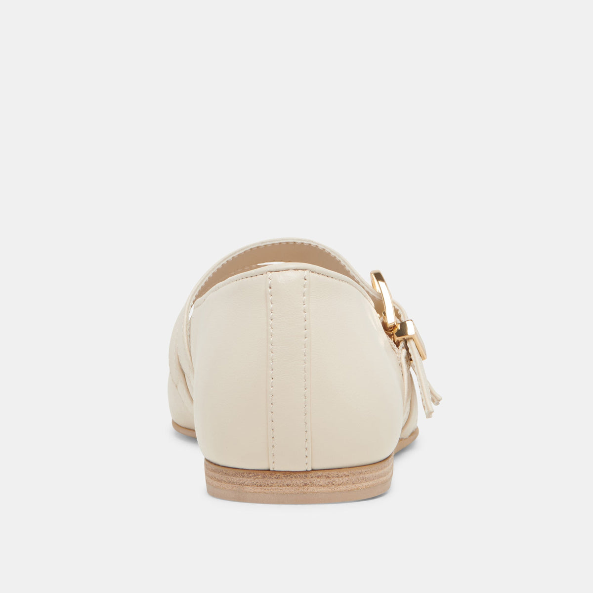 BAYLEE WIDE BALLET FLATS IVORY LEATHER
 – Dolce Vita | Dolce Vita