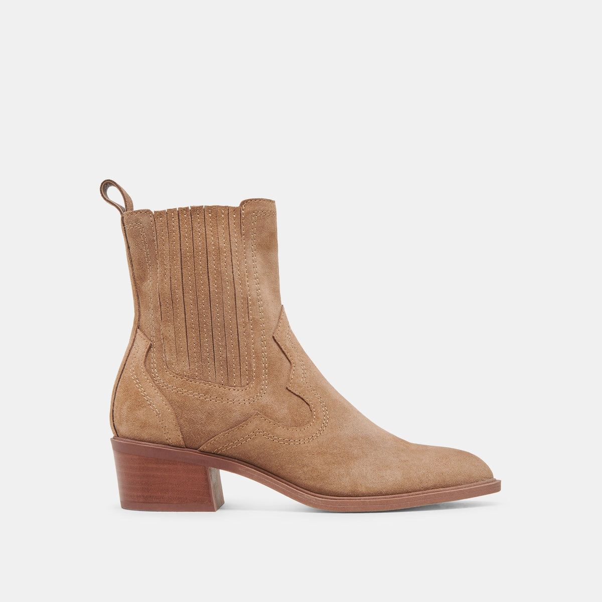 BRYLEE H2O WIDE BOOTIES MUSHROOM SUEDE
 – Dolce Vita | Dolce Vita