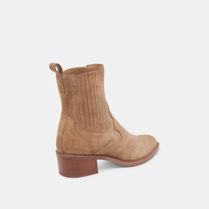 BRYLEE H2O WIDE BOOTIES MUSHROOM SUEDE
 – Dolce Vita | Dolce Vita