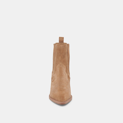 BRYLEE H2O WIDE BOOTIES MUSHROOM SUEDE
 – Dolce Vita | Dolce Vita