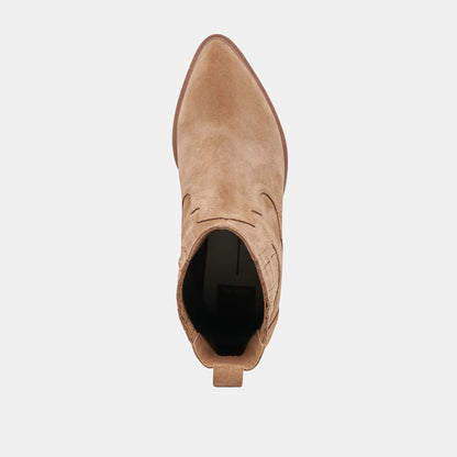 BRYLEE H2O WIDE BOOTIES MUSHROOM SUEDE
 – Dolce Vita | Dolce Vita