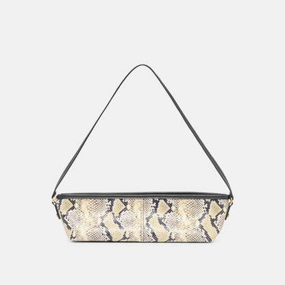 Savaii Black White Snake Stella Shoulder Bag | Dolce Vita