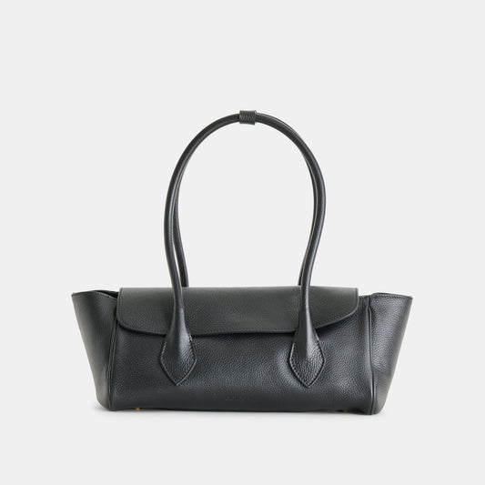IRENE SHOULDER BAG BLACK LEATHER
 – Dolce Vita | Dolce Vita