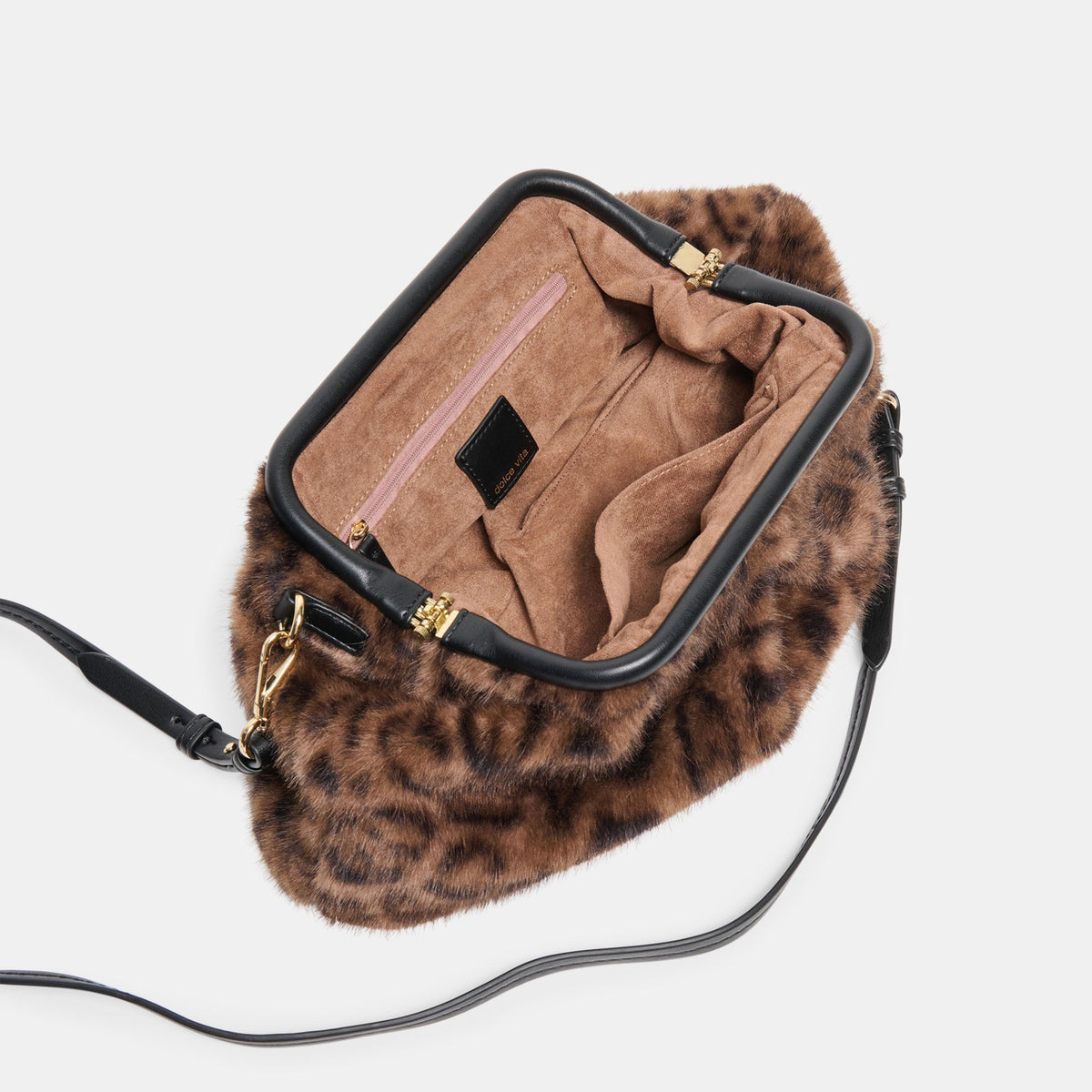 Ramona Leopard Plush Mesh | Dolce Vita
