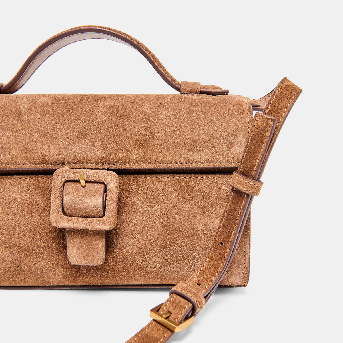Chris Camel Suede Crossbody | Dolce Vita