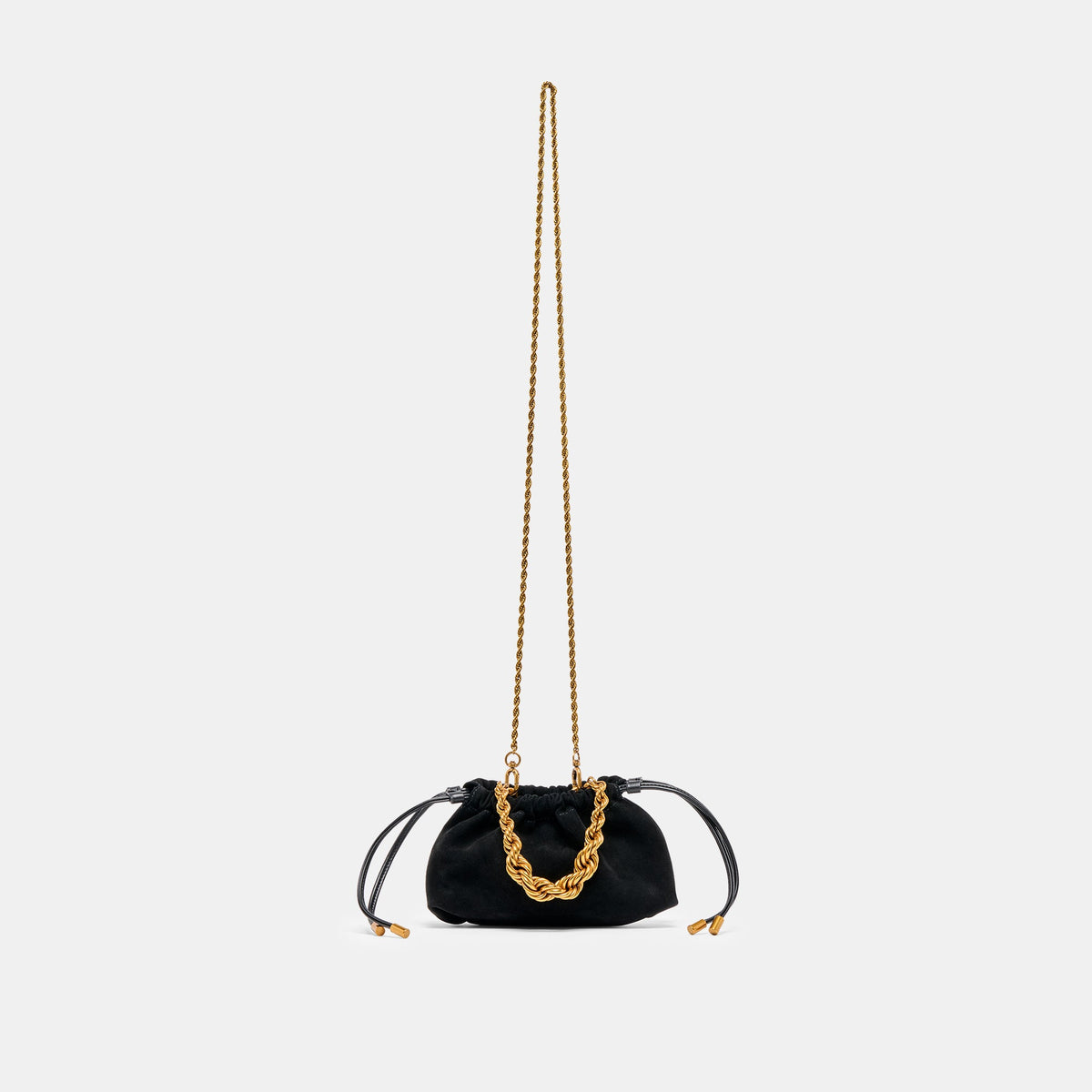 Cleo Black Suede Crossbody | Dolce Vita