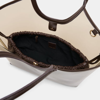GISELLE Smoke Jelly Tote Shoulder Bag | Dolce Vita