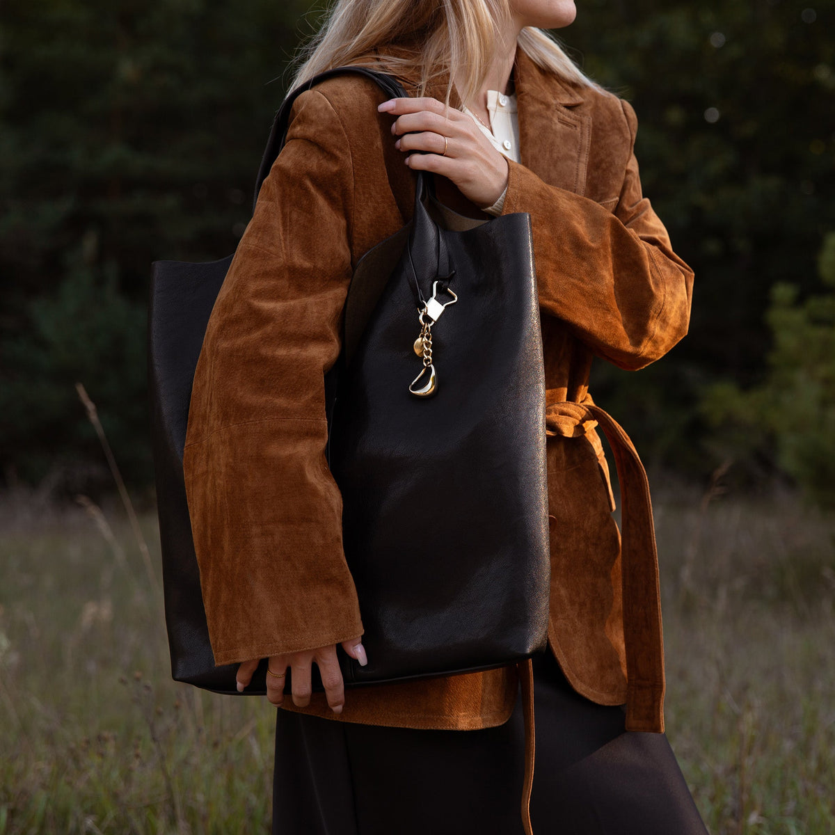 Auguste Black Stella Tote | Dolce Vita