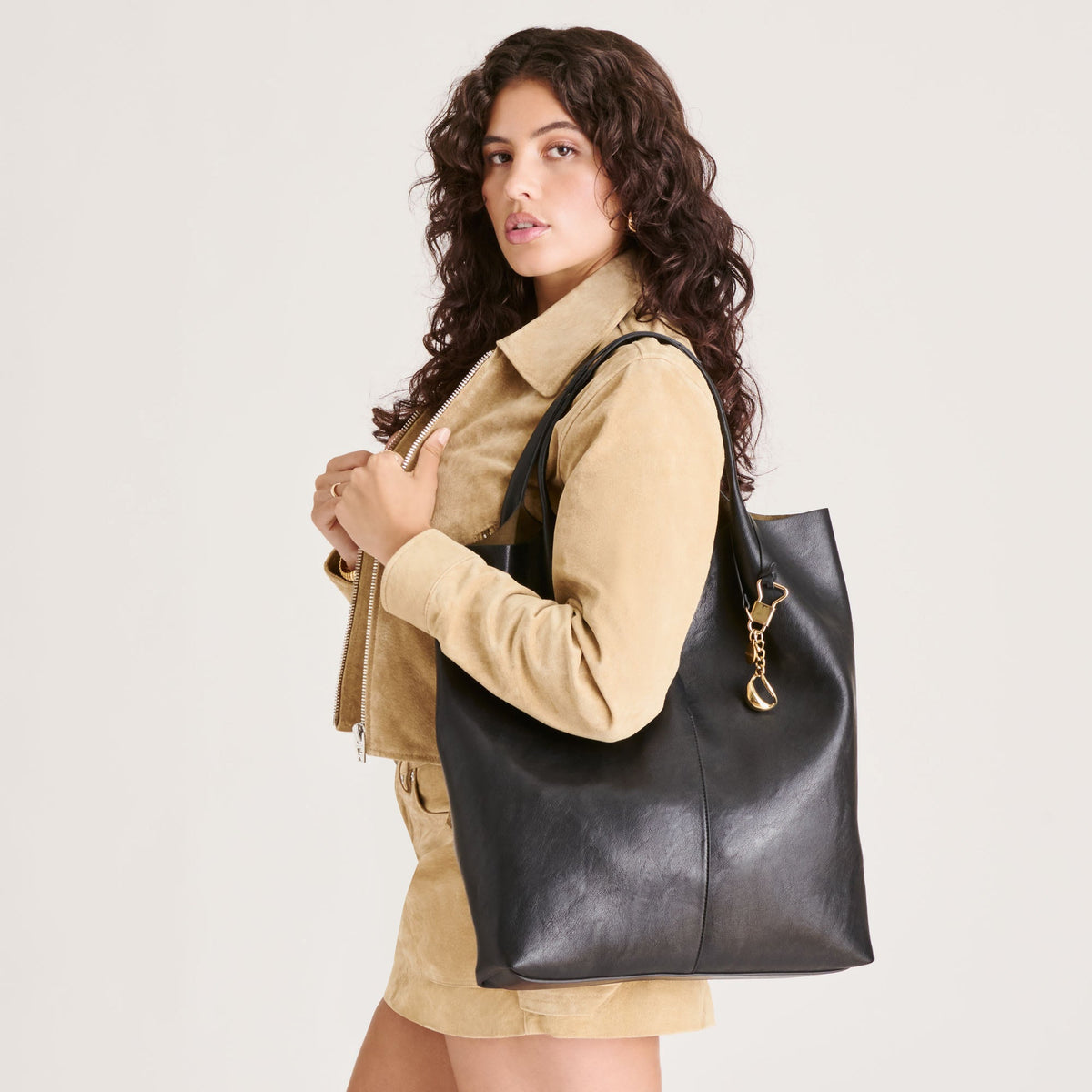 Auguste Black Stella Tote | Dolce Vita