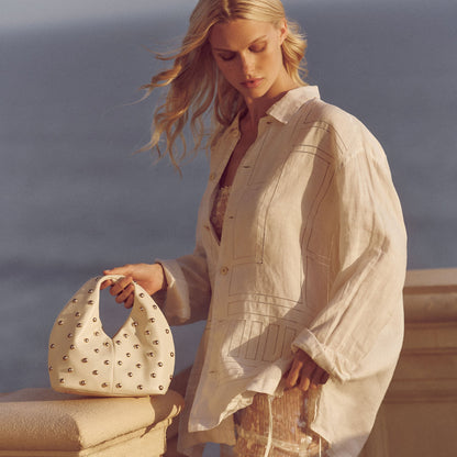 Dahlia Cream Stella Handbag | Dolce Vita