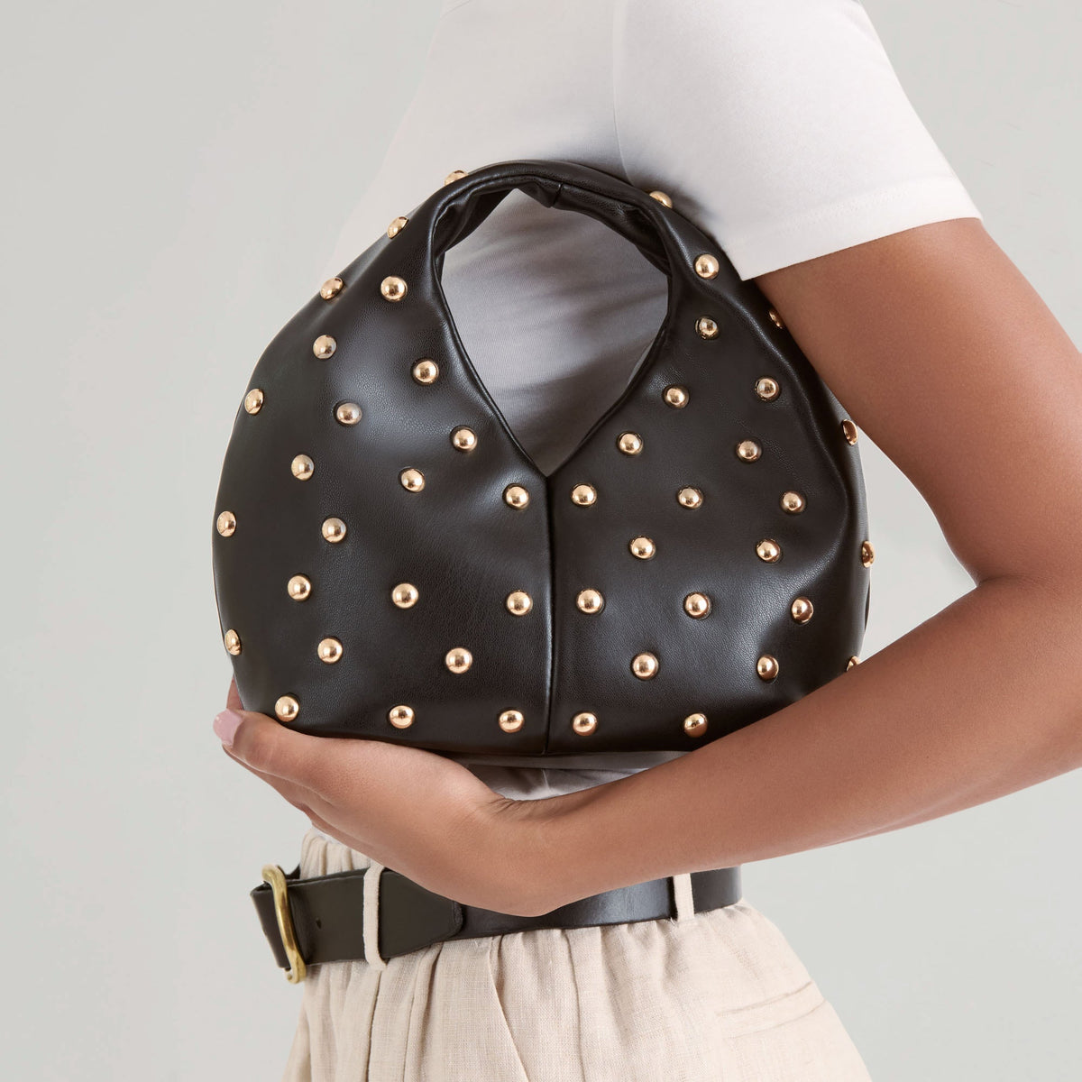 Dahlia Black Stella Handbag | Dolce Vita