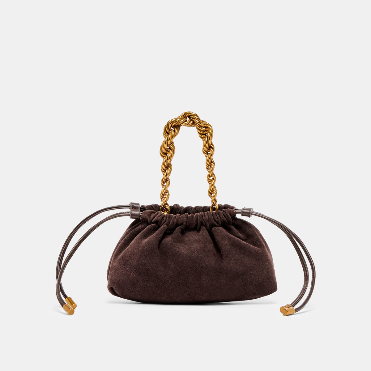 Cleo Espresso Suede Crossbody | Dolce Vita