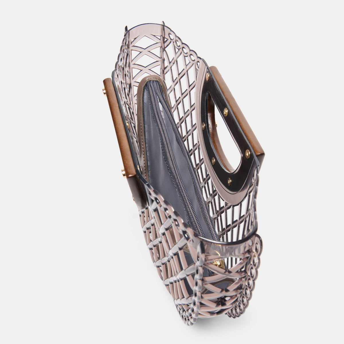 Solandra Smoke Jelly Clutch | Dolce Vita