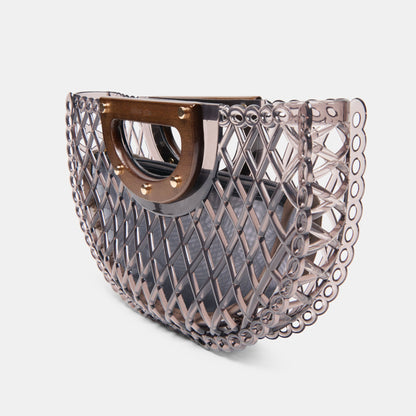 Solandra Smoke Jelly Clutch | Dolce Vita