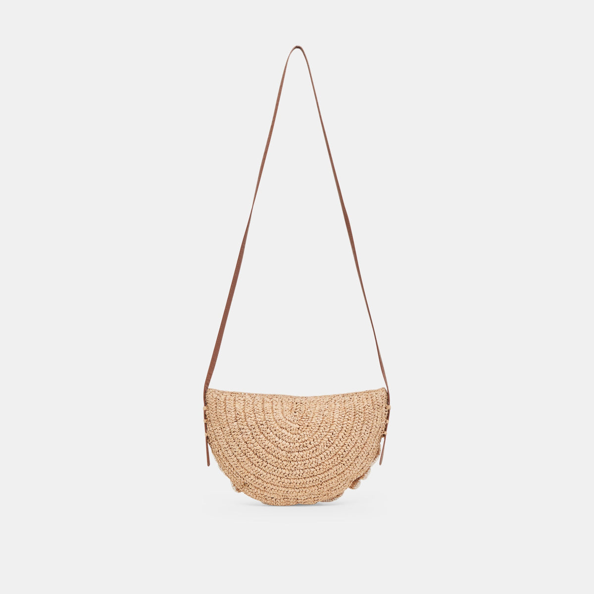 Atrani Natural Raffia Crossbody | Dolce Vita