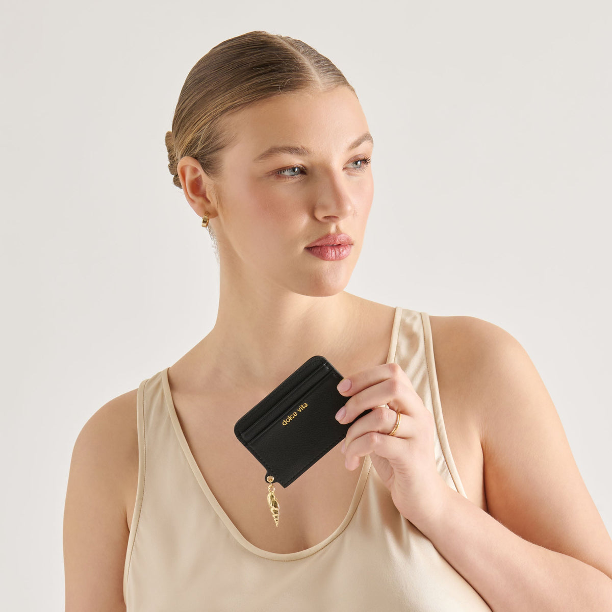 Erynn Black Stella Wallet | Dolce Vita