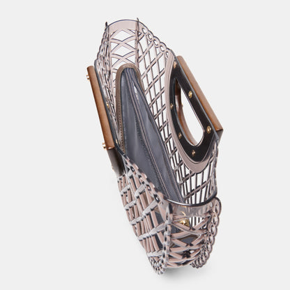 Solandra Smoke Jelly Clutch | Dolce Vita