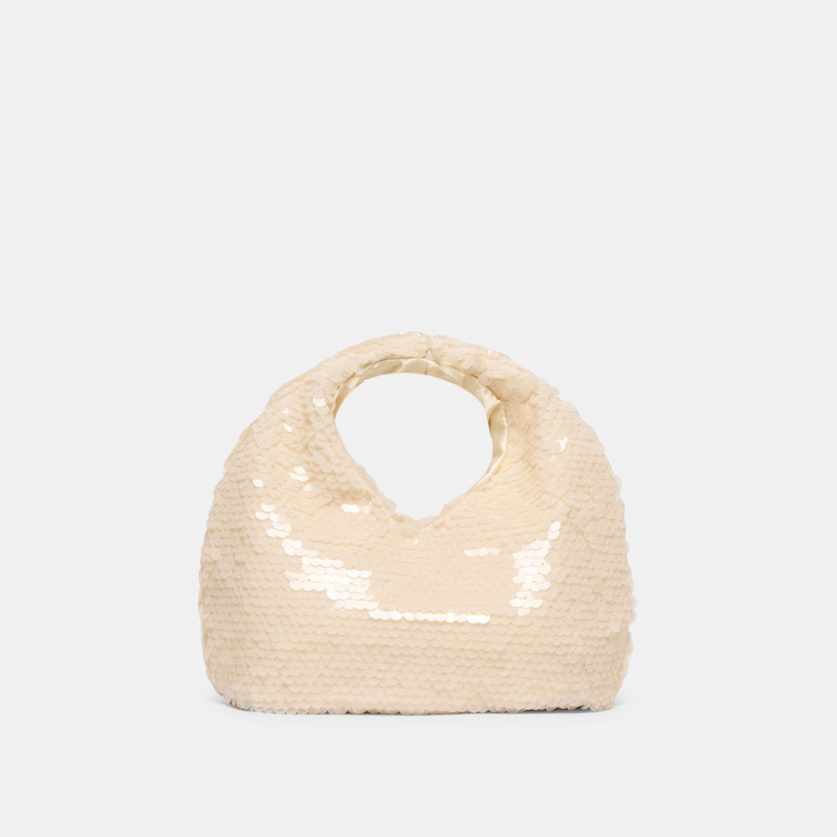 Dahlia Sequin Ivory Sequin Handbag | Dolce Vita