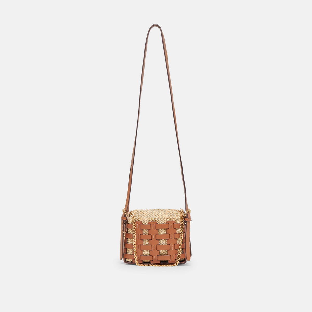 CASSIS CROSSBODY SADDLE NATURAL RAFFIA
 – Dolce Vita | Dolce Vita