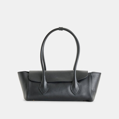 IRENE SHOULDER BAG BLACK LEATHER
 – Dolce Vita | Dolce Vita