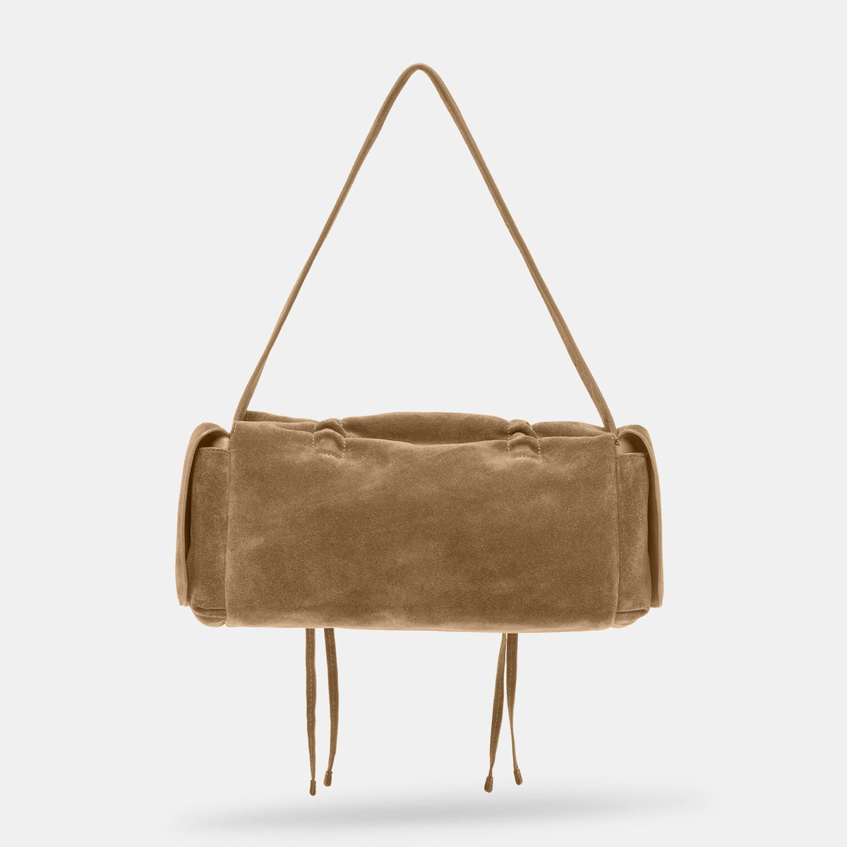 Hudson Olive Suede Shoulder Bag | Dolce Vita