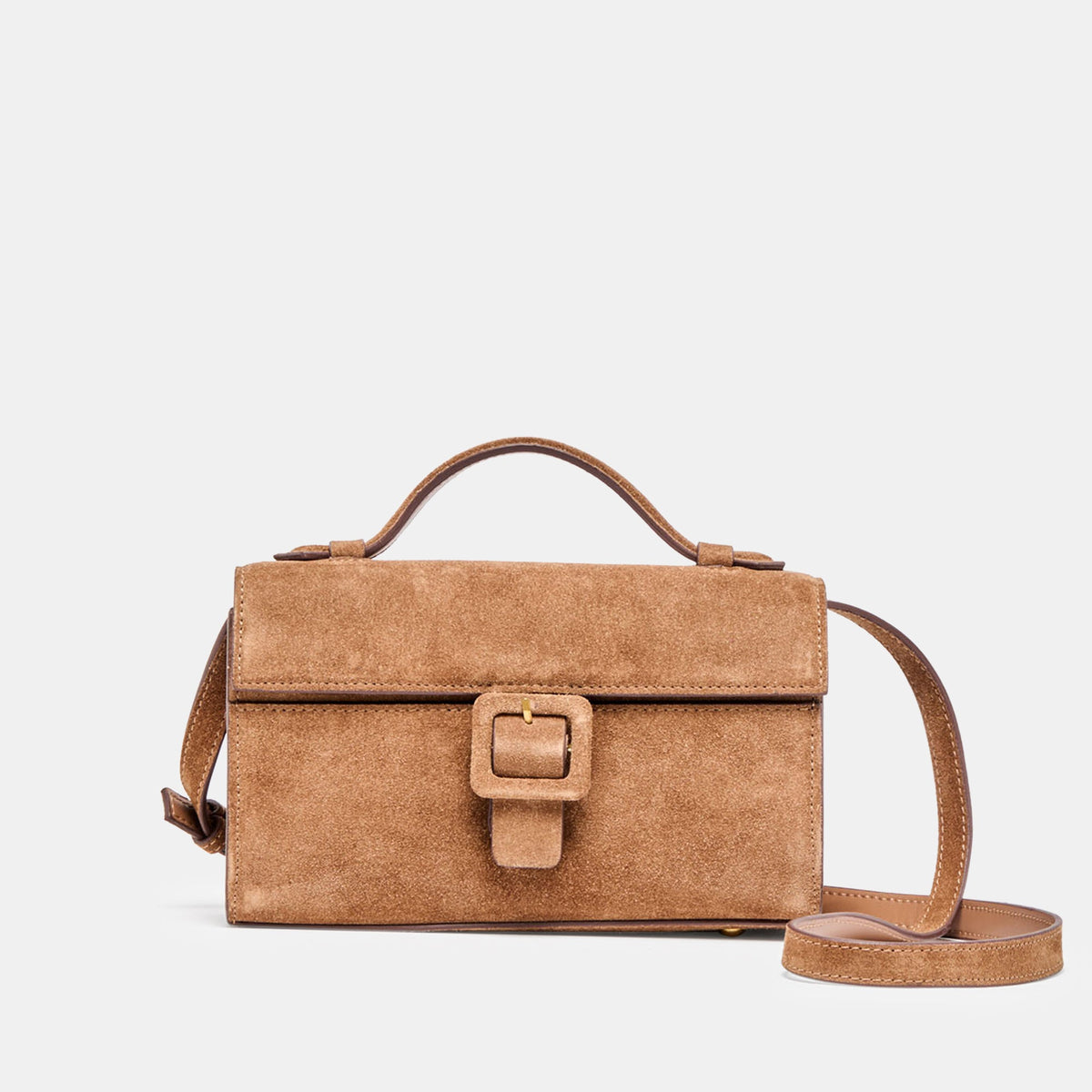 Chris Camel Suede Crossbody | Dolce Vita