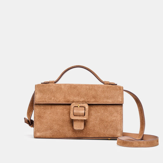 Chris Camel Suede Crossbody | Dolce Vita