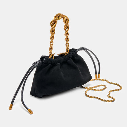 Cleo Black Suede Crossbody | Dolce Vita