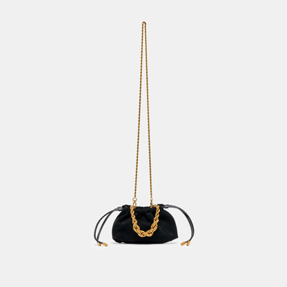 Cleo Black Suede Crossbody | Dolce Vita