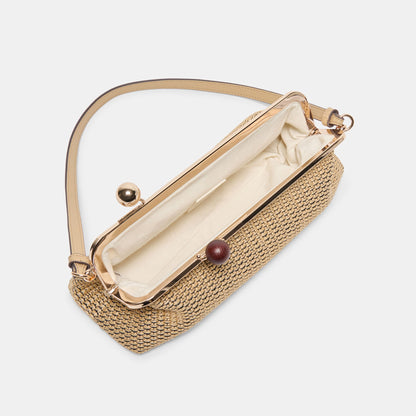 Ambriaa Natural Raffia Shoulder Bag | Dolce Vita