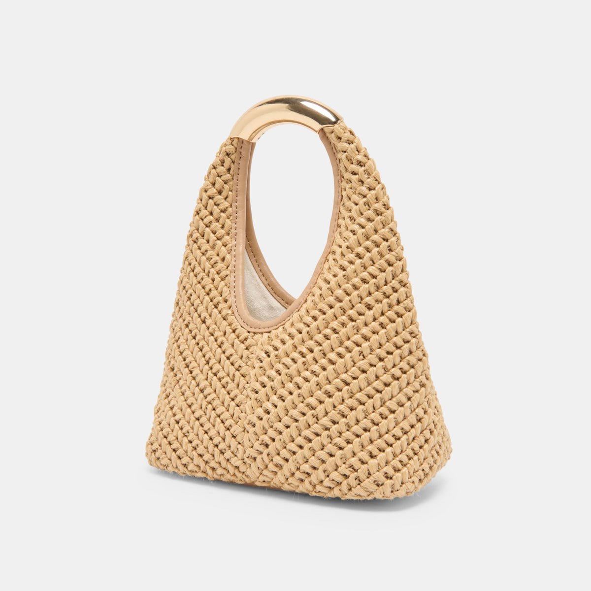EVELISE Natural Raffia Mini Handbag | Dolce Vita