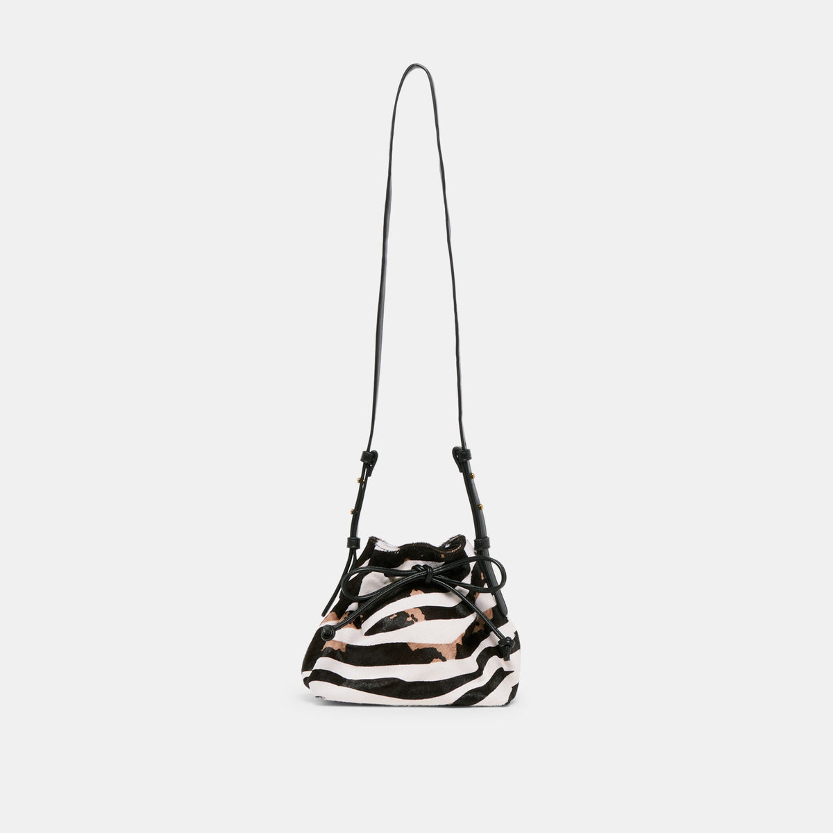 Randi Zebra Calf Hair Crossbody | Dolce Vita