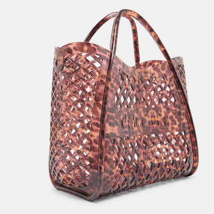 TOAST Tortoise Stella Jelly Top-Handle Handbag | Dolce Vita