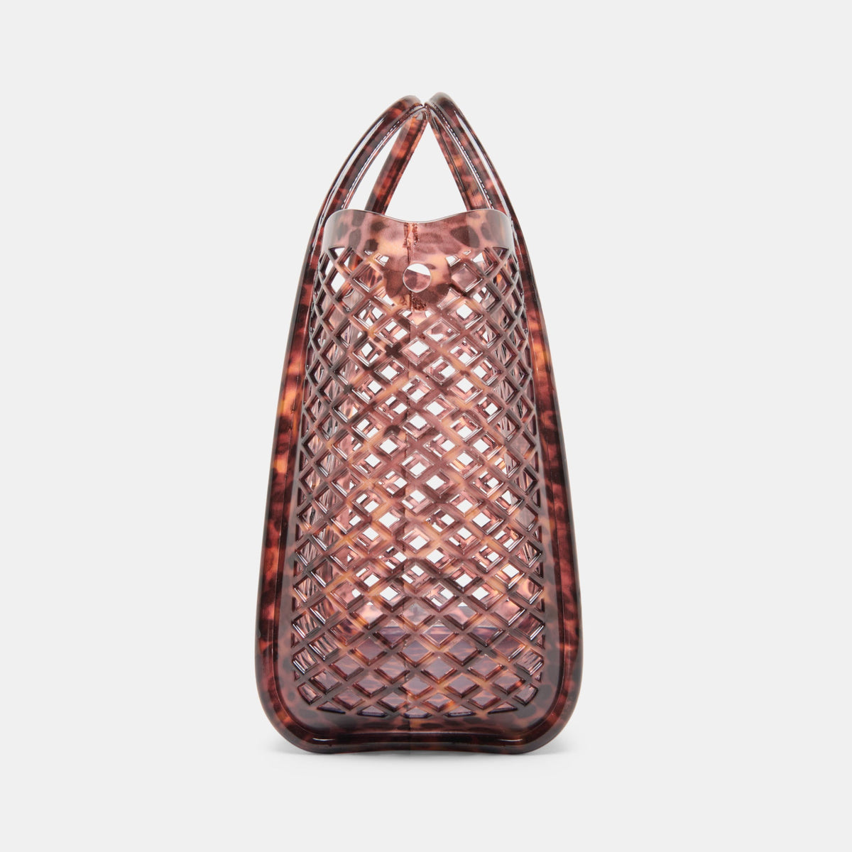 TOAST Tortoise Stella Jelly Top-Handle Handbag | Dolce Vita