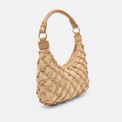 POSITANO SHOULDER BAG NATURAL RAFFIA
 – Dolce Vita | Dolce Vita