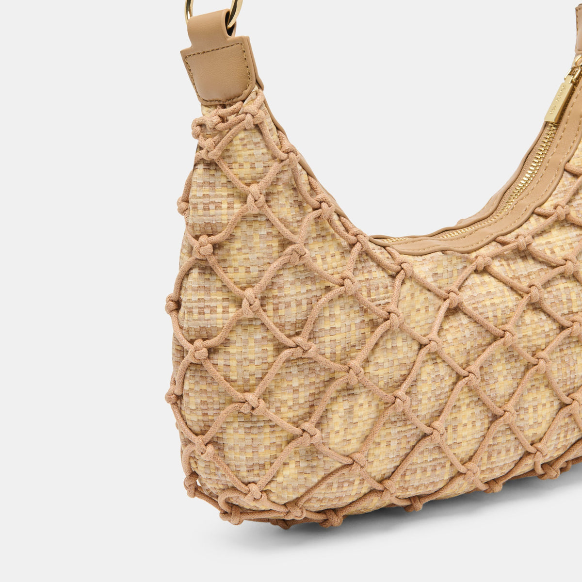POSITANO SHOULDER BAG NATURAL RAFFIA
 – Dolce Vita | Dolce Vita