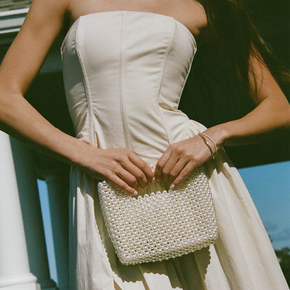 LINZY HANDBAG PEARL
 – Dolce Vita | Dolce Vita