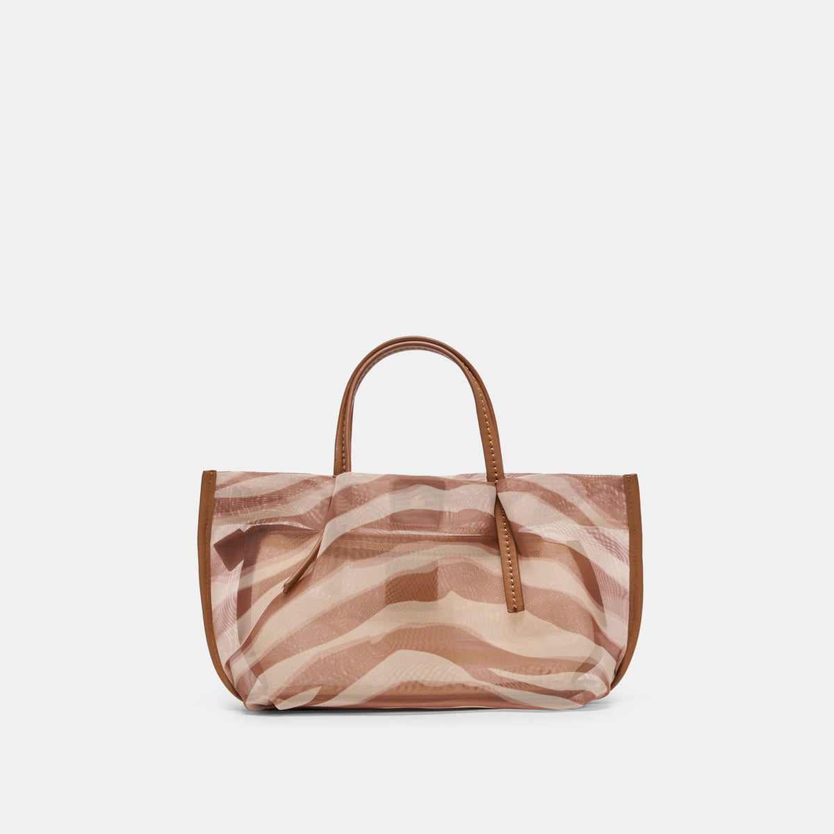 Selene Zebra Mesh Handbag | Dolce Vita