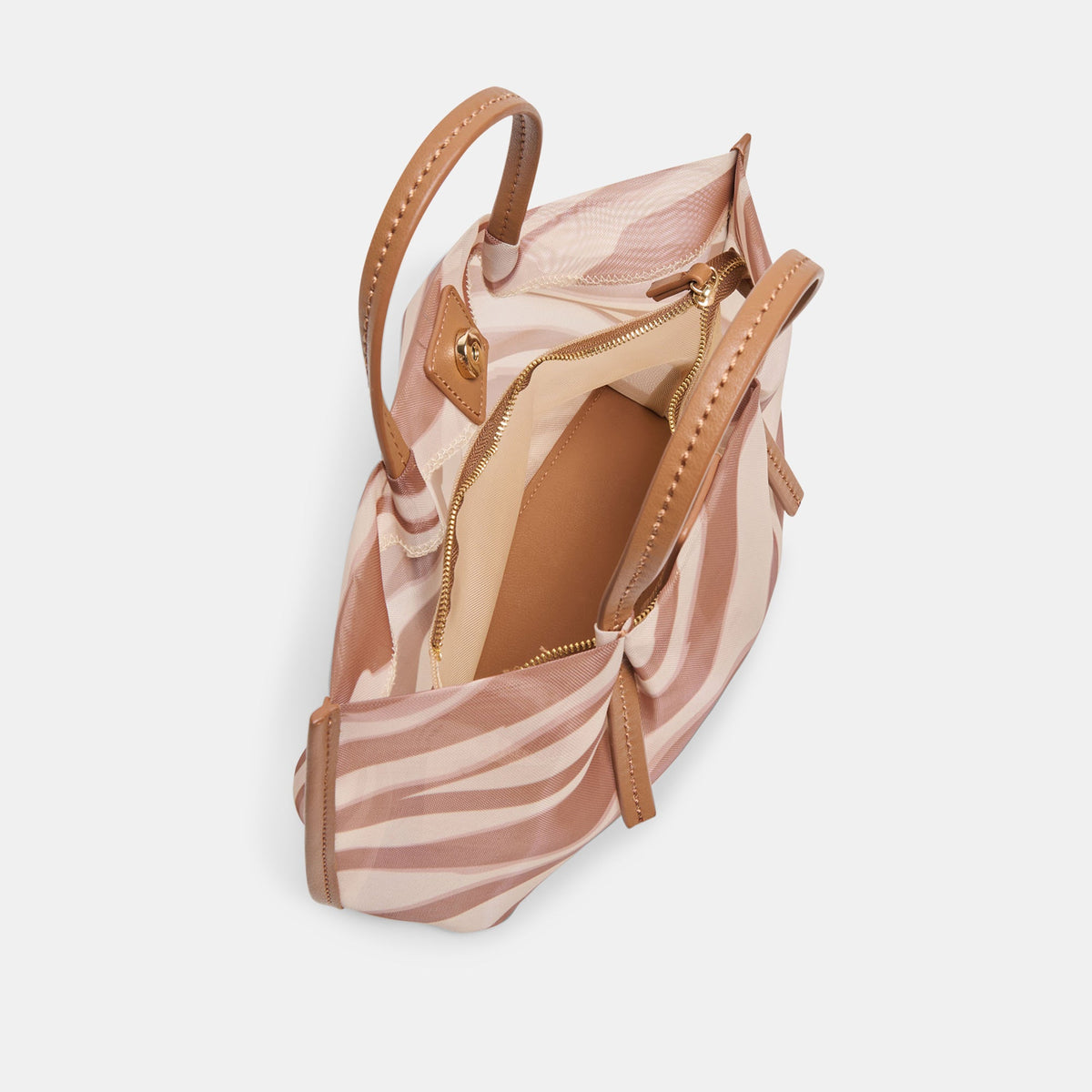 Selene Zebra Mesh Handbag | Dolce Vita