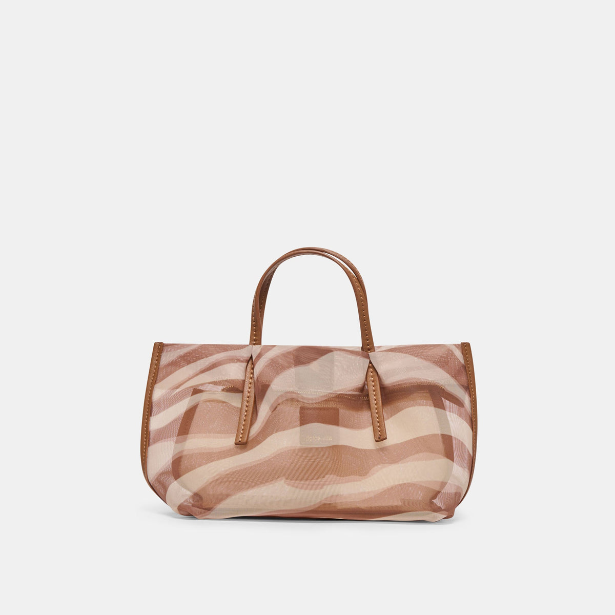 Selene Zebra Mesh Handbag | Dolce Vita