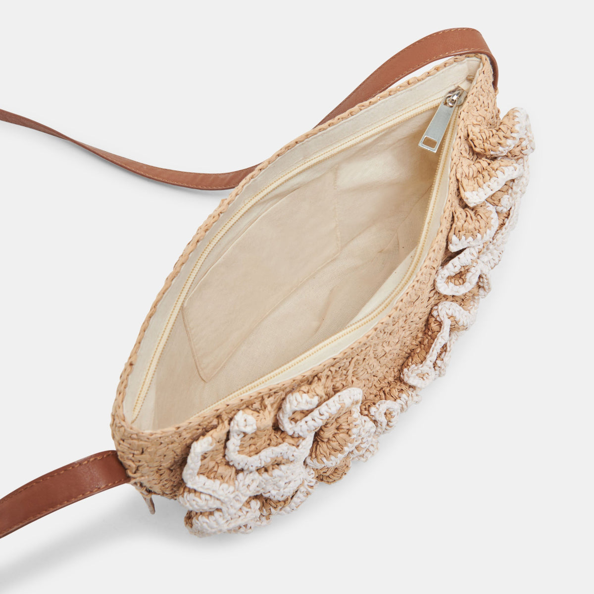Atrani Natural Raffia Crossbody | Dolce Vita