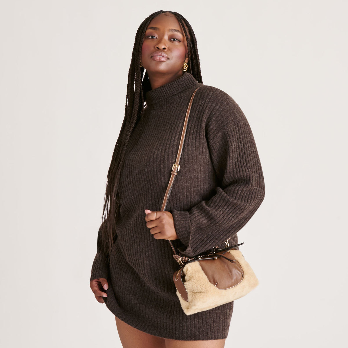 Luna Brown Multi Stella Crossbody | Dolce Vita