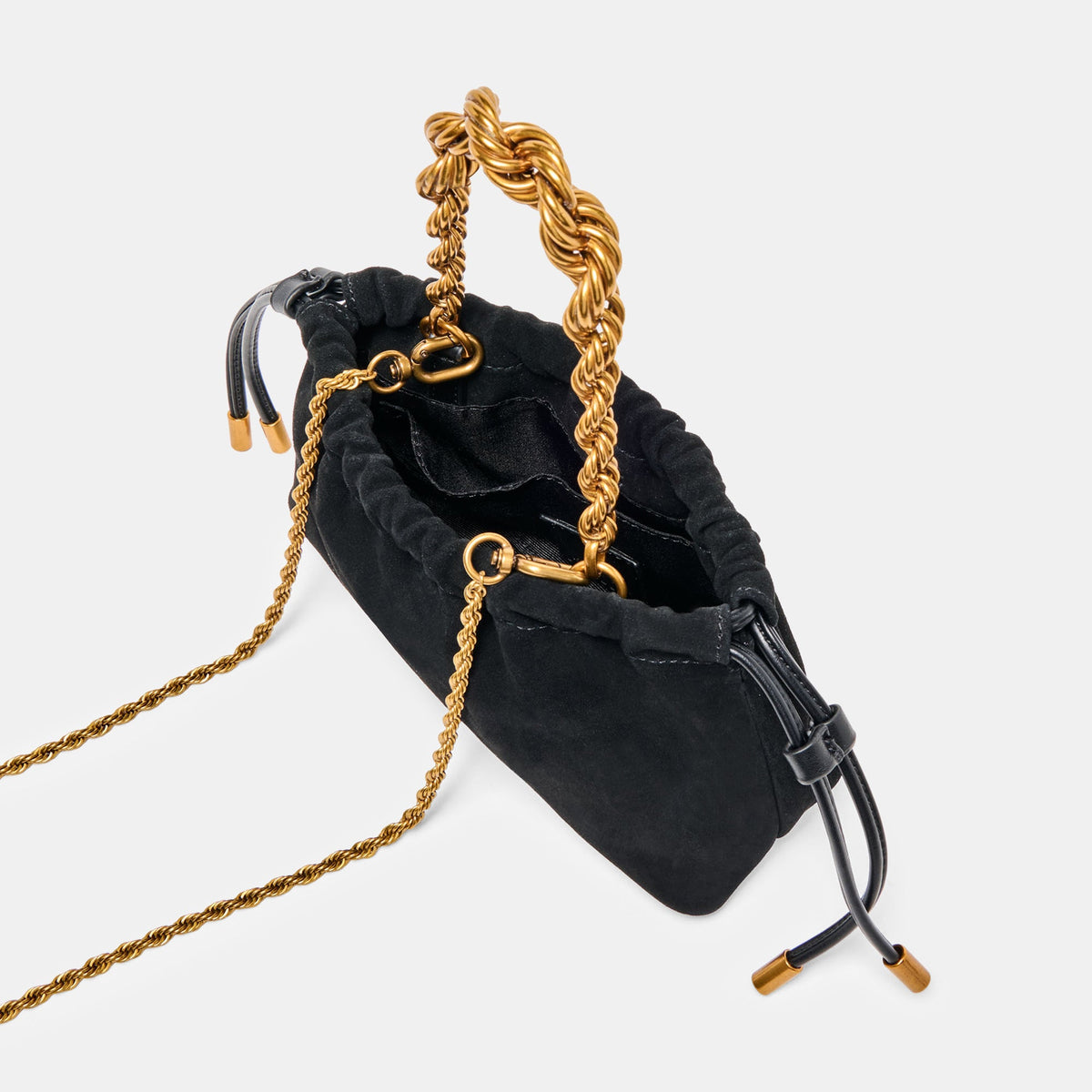 Cleo Black Suede Crossbody | Dolce Vita