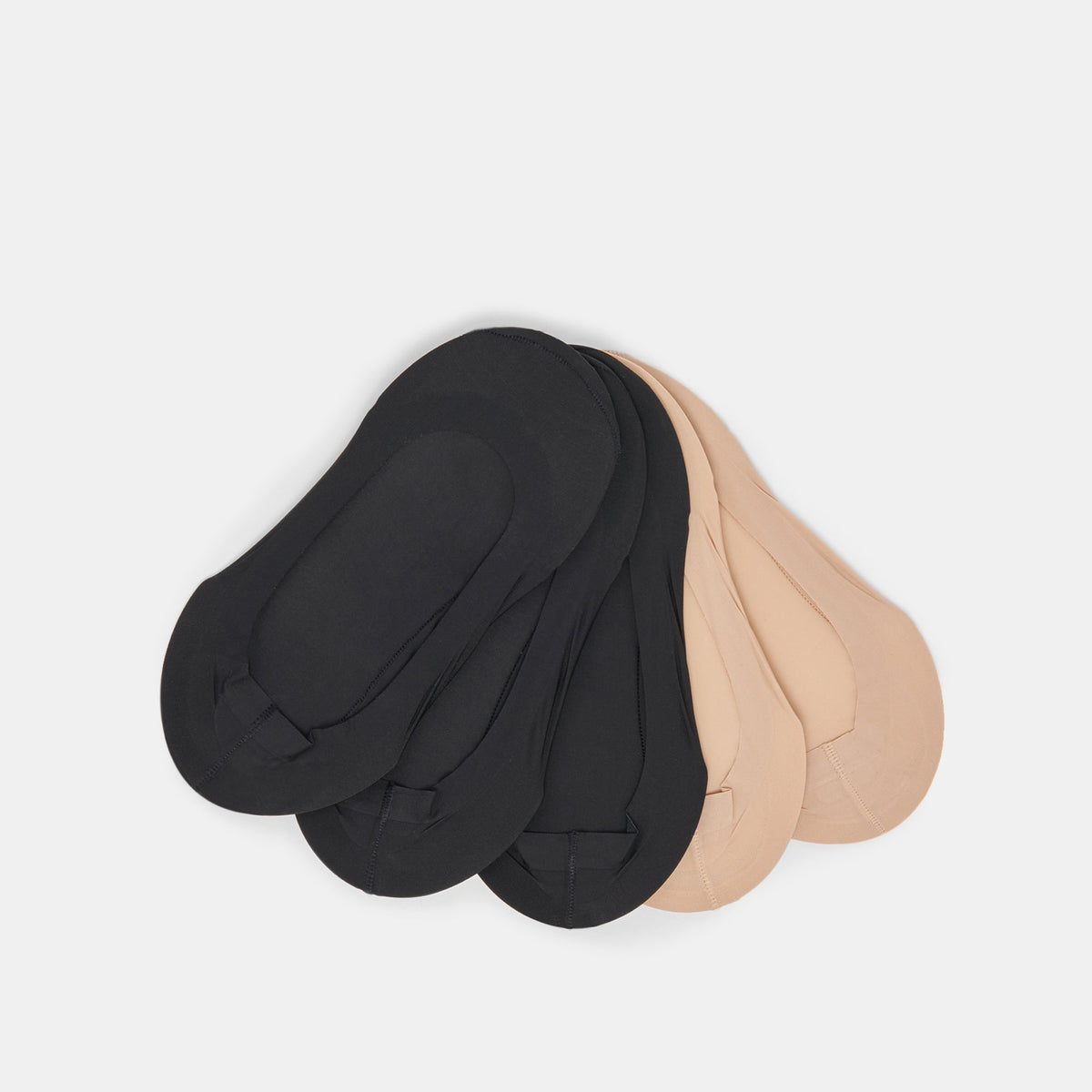 NO SHOW SOCKS 5 PACK TAN BLACK
 – Dolce Vita | Dolce Vita
