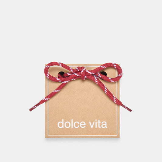 TICK MARK CORD LACE BURGUNDY MULTI
 – Dolce Vita | Dolce Vita